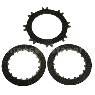 Single-Automatic Clutch Plate Set for 50cc-125cc ATV, Dirt Bike & Go Kart