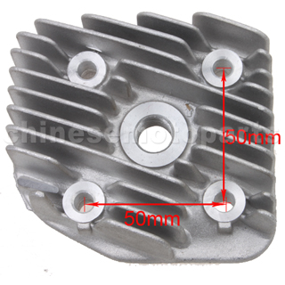 Cylinder Head Cover for 2-stroke 50cc Moped & Scooter