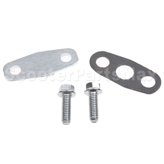 Second Air Injection Block Cover Set for 50cc-150cc Moped and 150-250cc Dirt Bikes,ATVs & Go-Karts