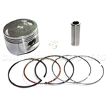 Gy6 150cc atv go kart scooter piston rings spring pin moped taotao sunl roketa