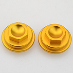 Gold CNC Valve Tappet Covers For 50cc 70cc 90cc 110cc Dirt Bike