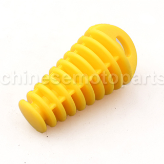 Muffler Exhaust YELLOW Wash Plug Car Wash Pipe-Plug Motorcycle Dual Suzuki ATV