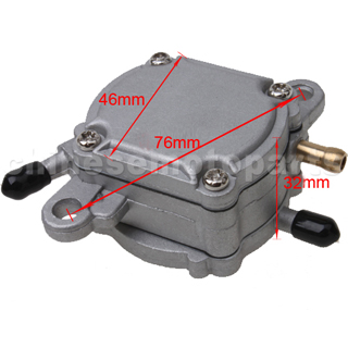 Scooter Moped ATV GY6 4Stroke50cc 150cc 3 Outlet Vacuum Pump Fuel Pump
