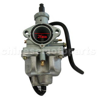 KEIHIN 26mm Carburetor of High Quality with Hand Choke for 125cc ATV, Dirt Bike & Go Kart