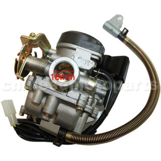 KEIHIN 18mm Carburetor of High Quality with Acceleration Pump for GY6 50cc Moped
