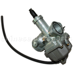 KUNFU 26mm Carburetor of High Quality with Hand Choke for CB/CG 125cc ATV, Dirt Bike & Go Kart