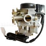 KUNFU 19mm Carburetor of High Quality with Acceleration Pump for GY6 50cc-90cc moped