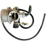 KUNFU 19mm Carburetor of High Quality with Cable Choke for 50cc-110cc ATV, Dirt Bike & Go Kart