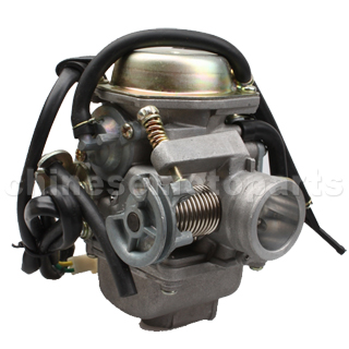 PD24 Carburetor for GY6 125cc-150cc ATV, Go Kart, Moped & Scooter