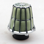 Green Chrome 38mm Foam Air Filter for dirt bike .