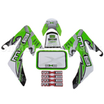 Decals for 50-125 Dirtbike-Green