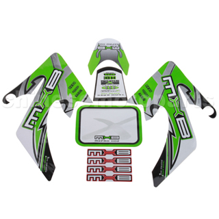 Decals for 50-125 Dirtbike-Green