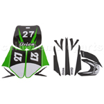 Decals for 50-125 Dirtbike-Green